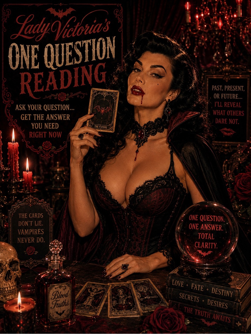 One Question Psychic Tarot Reading Personalized Email Reading + Crystal Gift